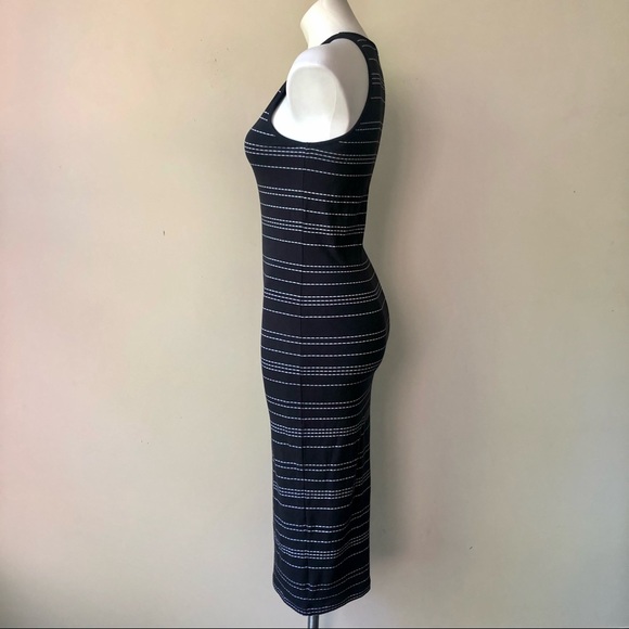 ATHLETA Sunkissed Midi Tank Dress in Broken Stripe XS - Picture 6 of 9